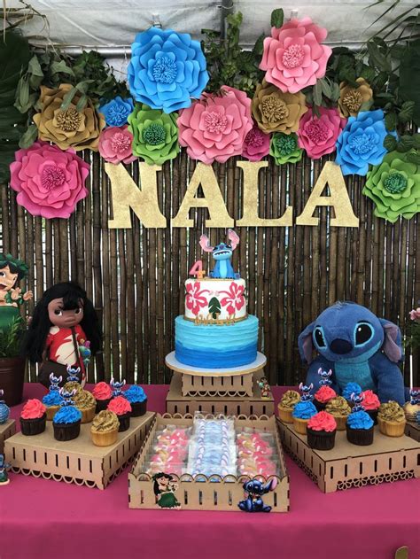 stitch birthday party ideas|More.